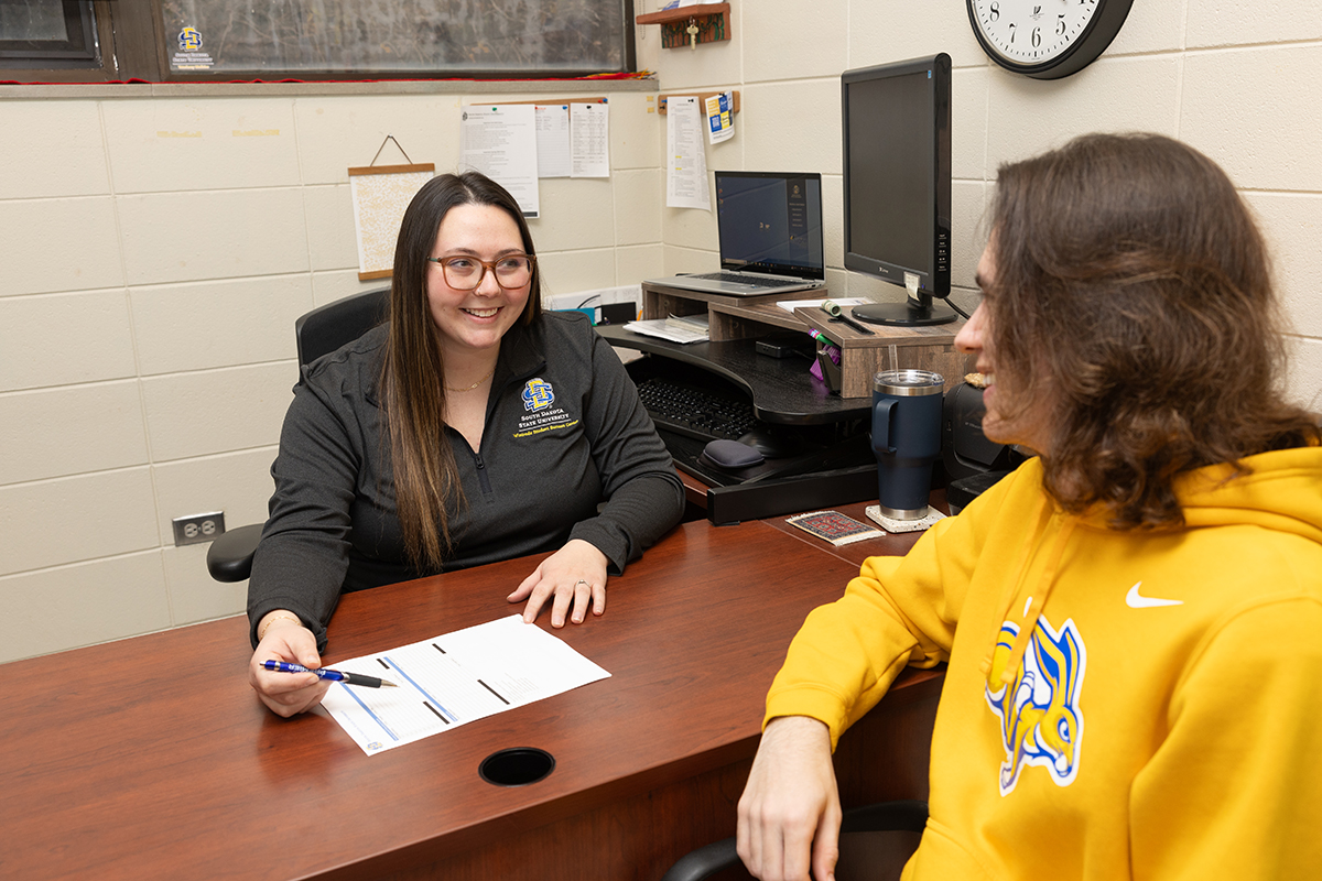 Wintrode Center Staff with Student